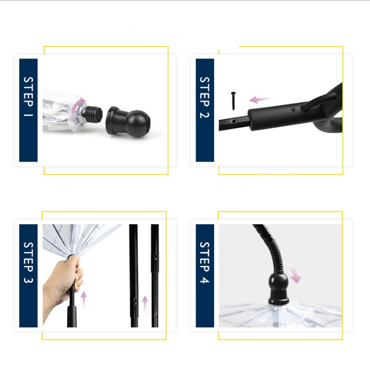Pet Supplies Adjustable Pet C Type Umbrella