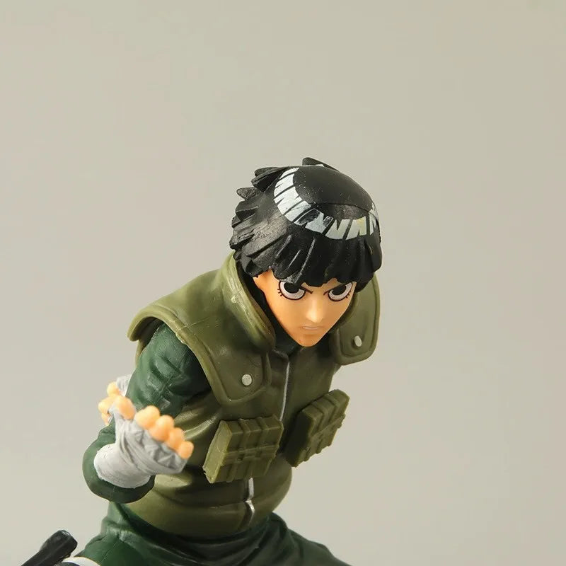 Anime Naruto: Shippūden Rock Lee Naruto Fighting Stance Model Toy Gift Action Figure Famous Battle Scenes