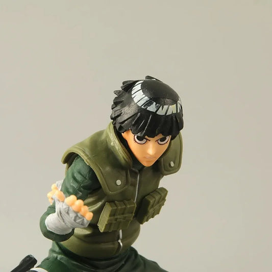 Anime Naruto: Shippūden Rock Lee Naruto Fighting Stance Model Toy Gift Action Figure Famous Battle Scenes
