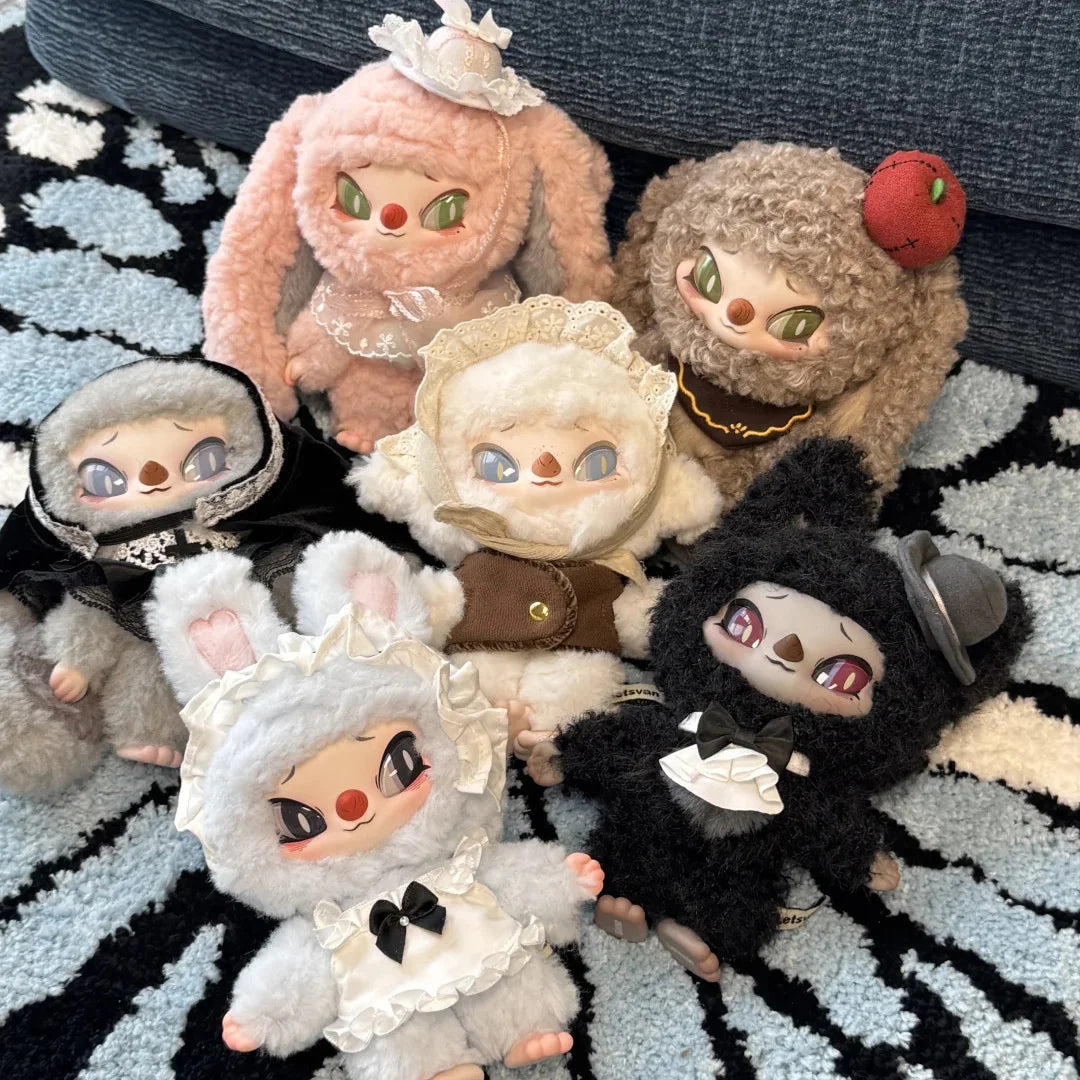 New SIINONO Want To Tell You A Secret Series Blind Box Cartoon Plush Vinyl Doll Toys Desktop Decor Toys Birthday Gift