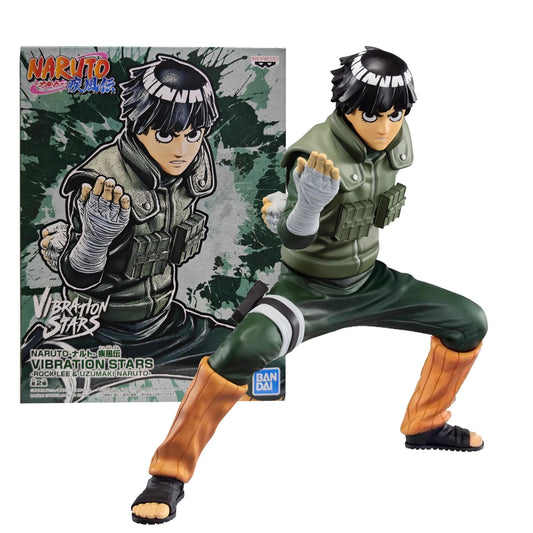 Anime Naruto: Shippūden Rock Lee Naruto Fighting Stance Model Toy Gift Action Figure Famous Battle Scenes