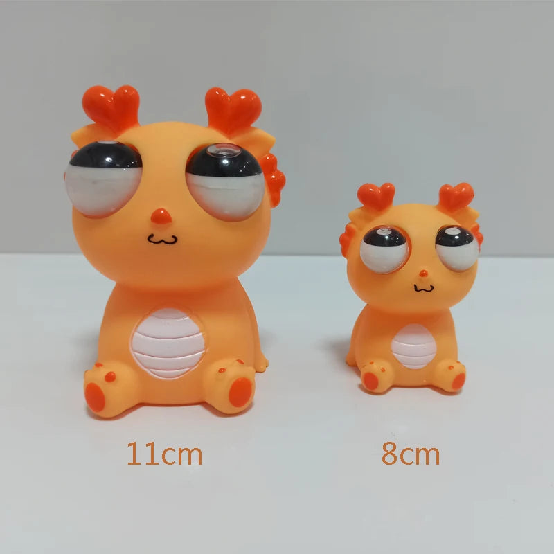Creative  Pop Up Sensory Toy Explosive Eye Dragon Dinosaur Decompression Toy Squeezing Joy Squeezing Staring Eye Funny toy