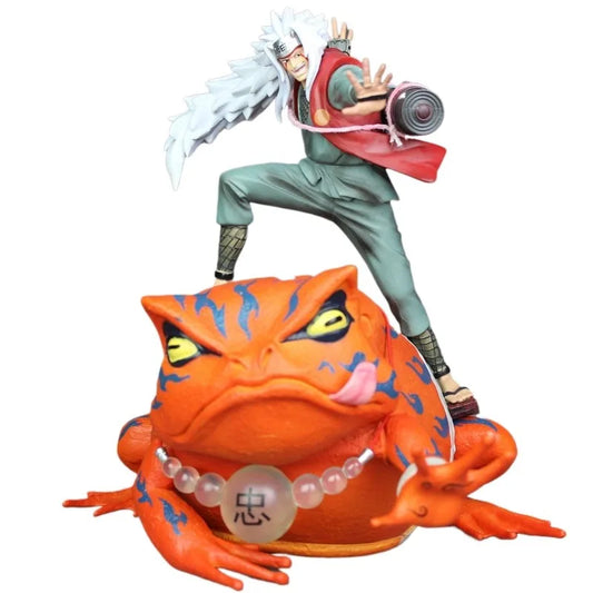 Naruto New Jiraiya Figure Manga Naruto Gama-Bunta Action Figurine 23cm PVC Model Decoration Collectible Desktop GK Toys Gifts