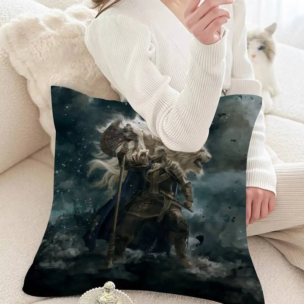 Elden Ring Pillow Cover For Bedroom Room And Living Room Sofa Decorative Cushion Cover