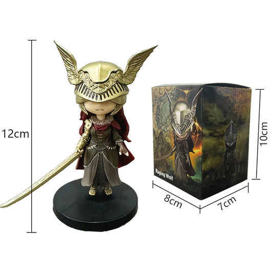 Elden Ring Gaming Q Version Mini Ranni Melina Malenia The Half-Wolf  figures