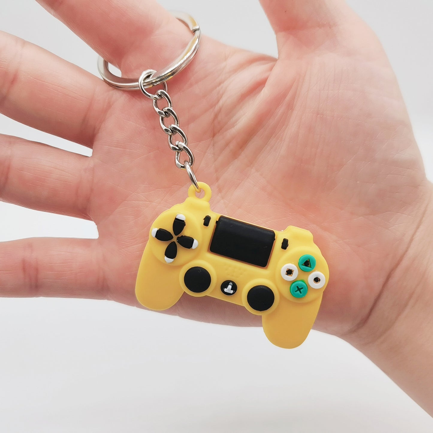 Simulation Toy Game Machine Car Keychain Joystick Console