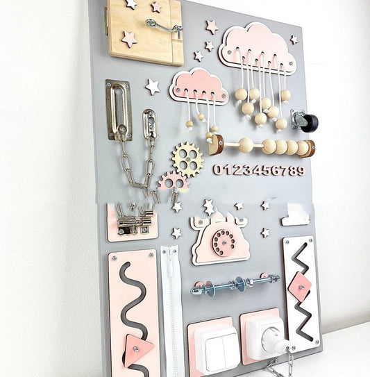 Busy Board Baby Unlock Toy Teaching Aid