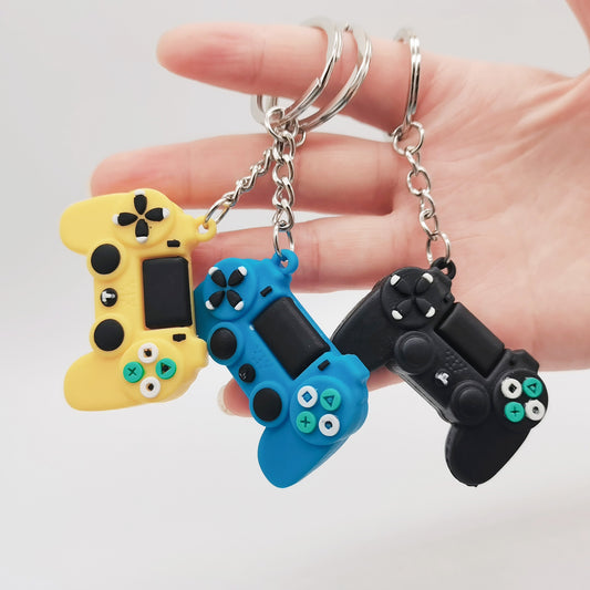 Simulation Toy Game Machine Car Keychain Joystick Console