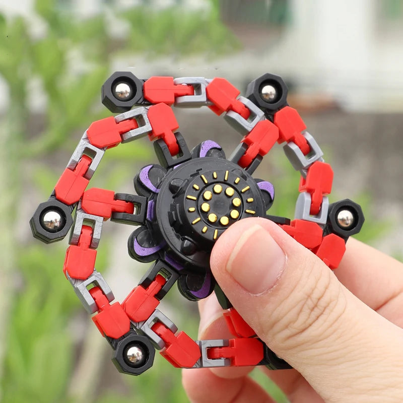 Deformed Fidget Spinner Chain Toys Antistress Hand Spinner Vent Toys Adult Stress Relief Fidget Sensory Gyro Gift