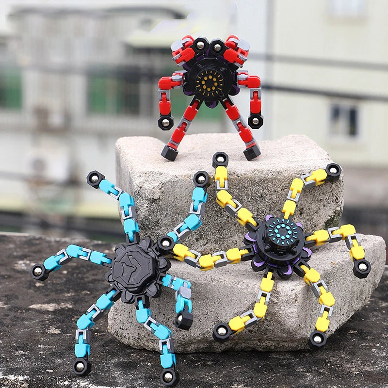 Deformed Fidget Spinner Chain Toys Antistress Hand Spinner Vent Toys Adult Stress Relief Fidget Sensory Gyro Gift