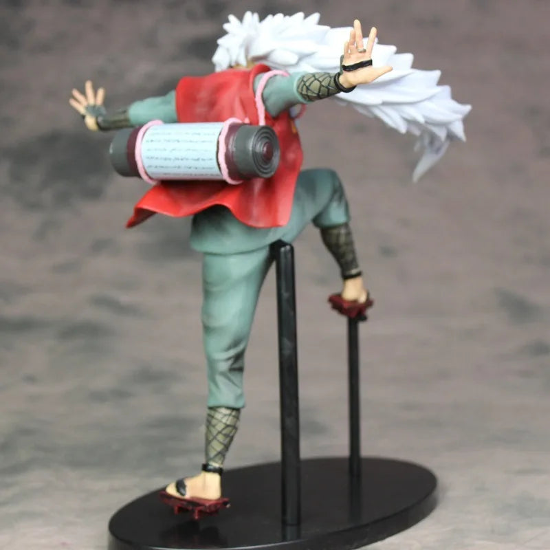 Naruto New Jiraiya Figure Manga Naruto Gama-Bunta Action Figurine 23cm PVC Model Decoration Collectible Desktop GK Toys Gifts