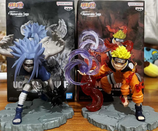 Uchiha Sasuke 2 BANDAI Banpresto In Stock Original Naruto Memorable Saga Uzumaki  Figure Model Anime Genuine Boxed Toy