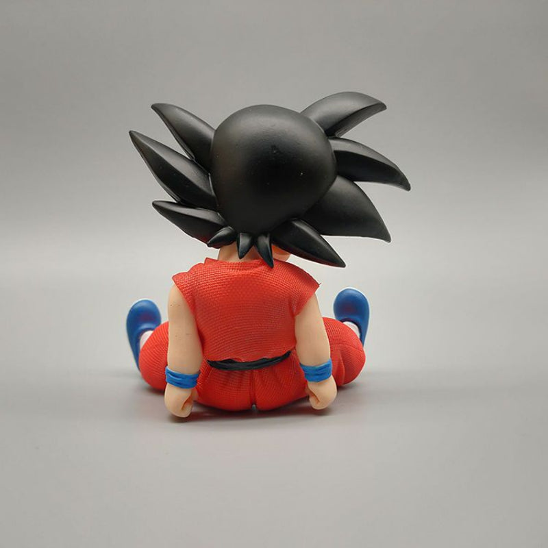 Dragon Ball Sleeping Goku Handmade Model Decoration Dragon Ball Z Anime Figure Goku Boy Doll Toy Decoration Birthday Gift