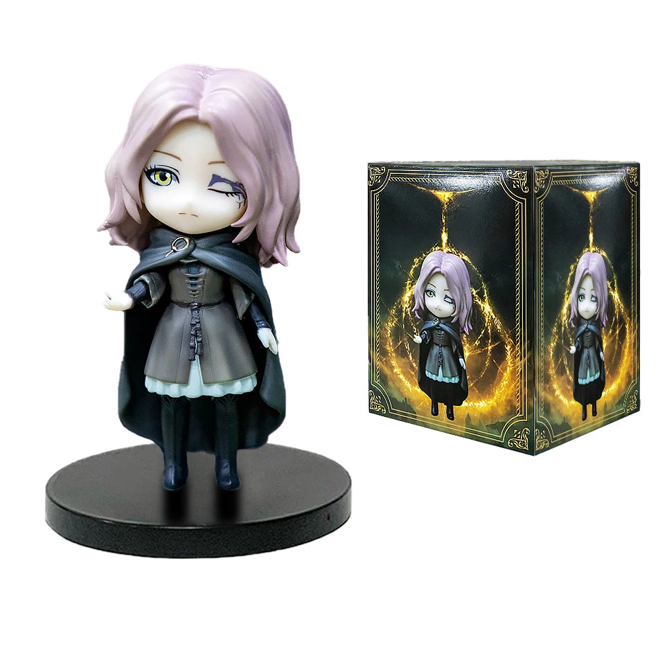 Elden Ring Gaming Q Version Mini Ranni Melina Malenia The Half-Wolf  figures