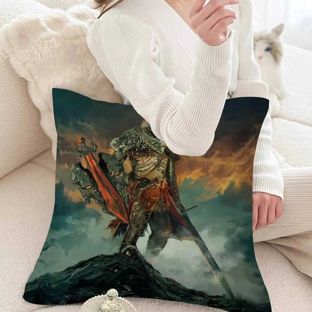 Elden Ring Pillow Cover For Bedroom Room And Living Room Sofa Decorative Cushion Cover