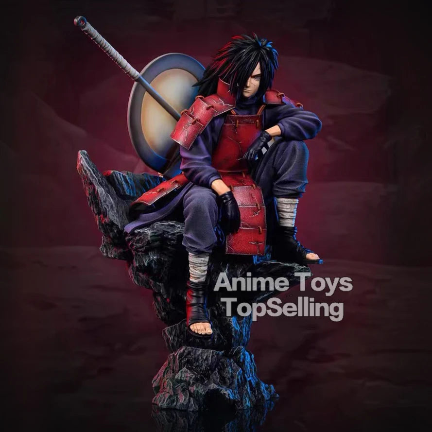 Anime Figures Naruto Uchiha Madara Figure PVC Statue Collection Model Toy Gifts