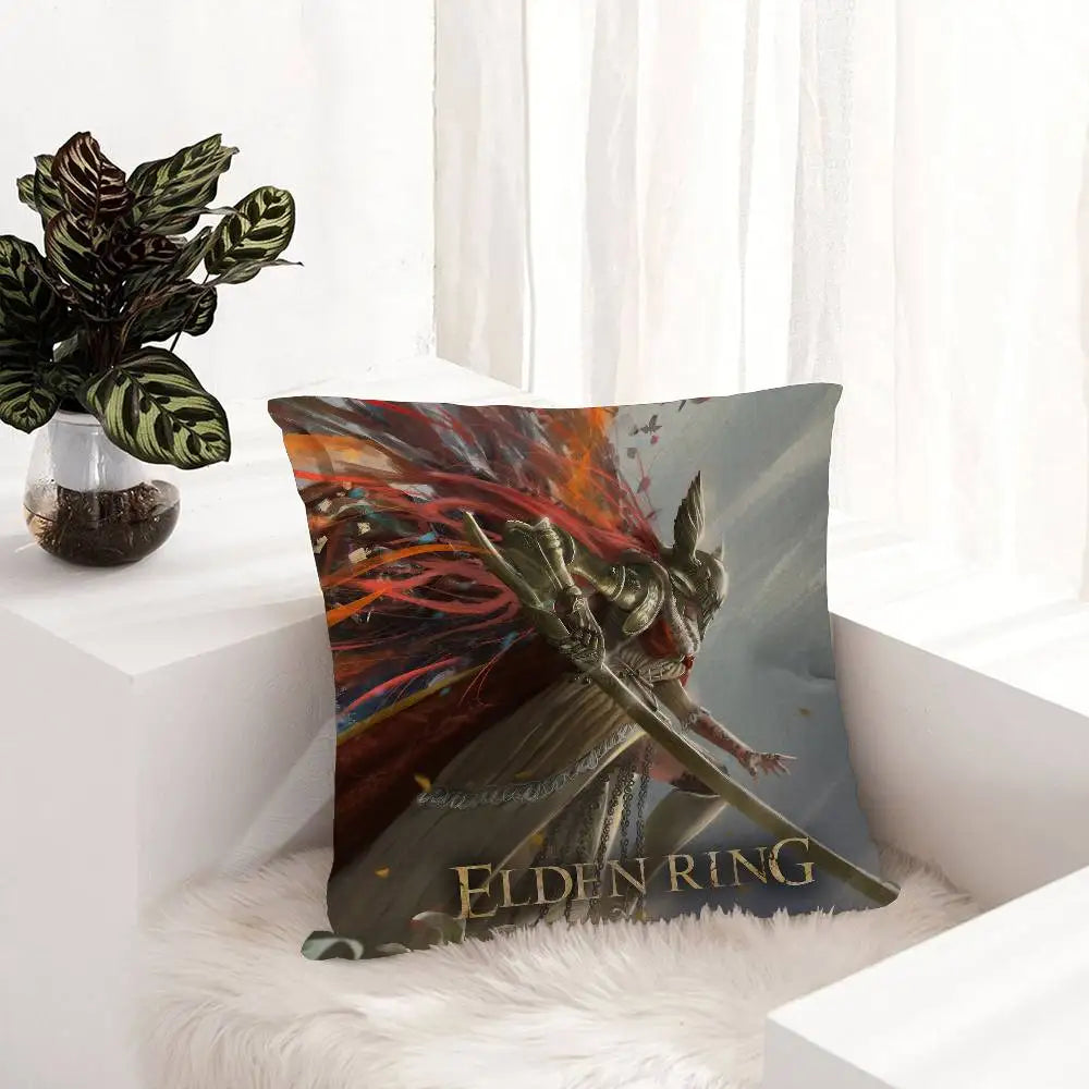 Elden Ring Pillow Cover For Bedroom Room And Living Room Sofa Decorative Cushion Cover