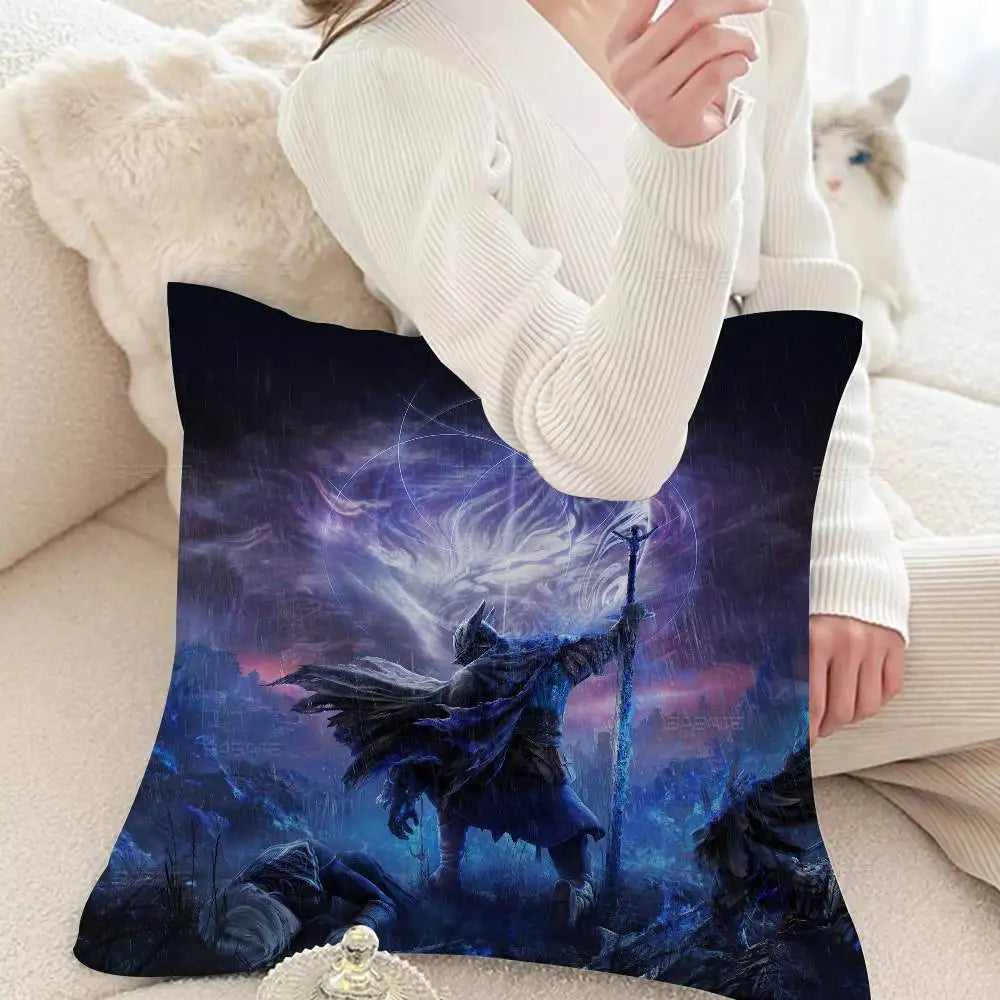 Elden Ring Pillow Cover For Bedroom Room And Living Room Sofa Decorative Cushion Cover