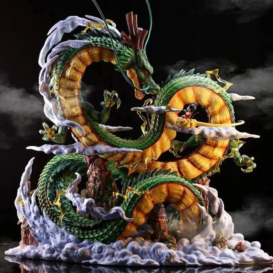 Dragon Ball Anime Figure Shenron Figure Goku And Shenron Figurin