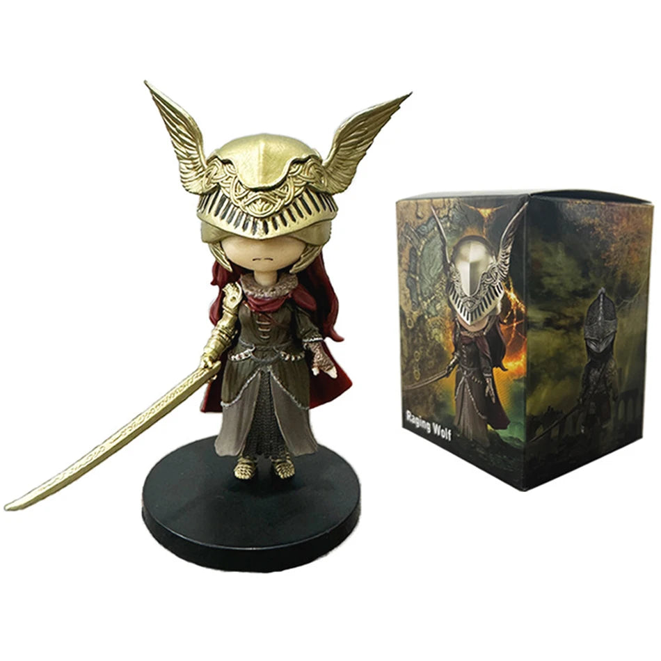Elden Ring Gaming Q Version Mini Ranni Melina Malenia The Half-Wolf  figures