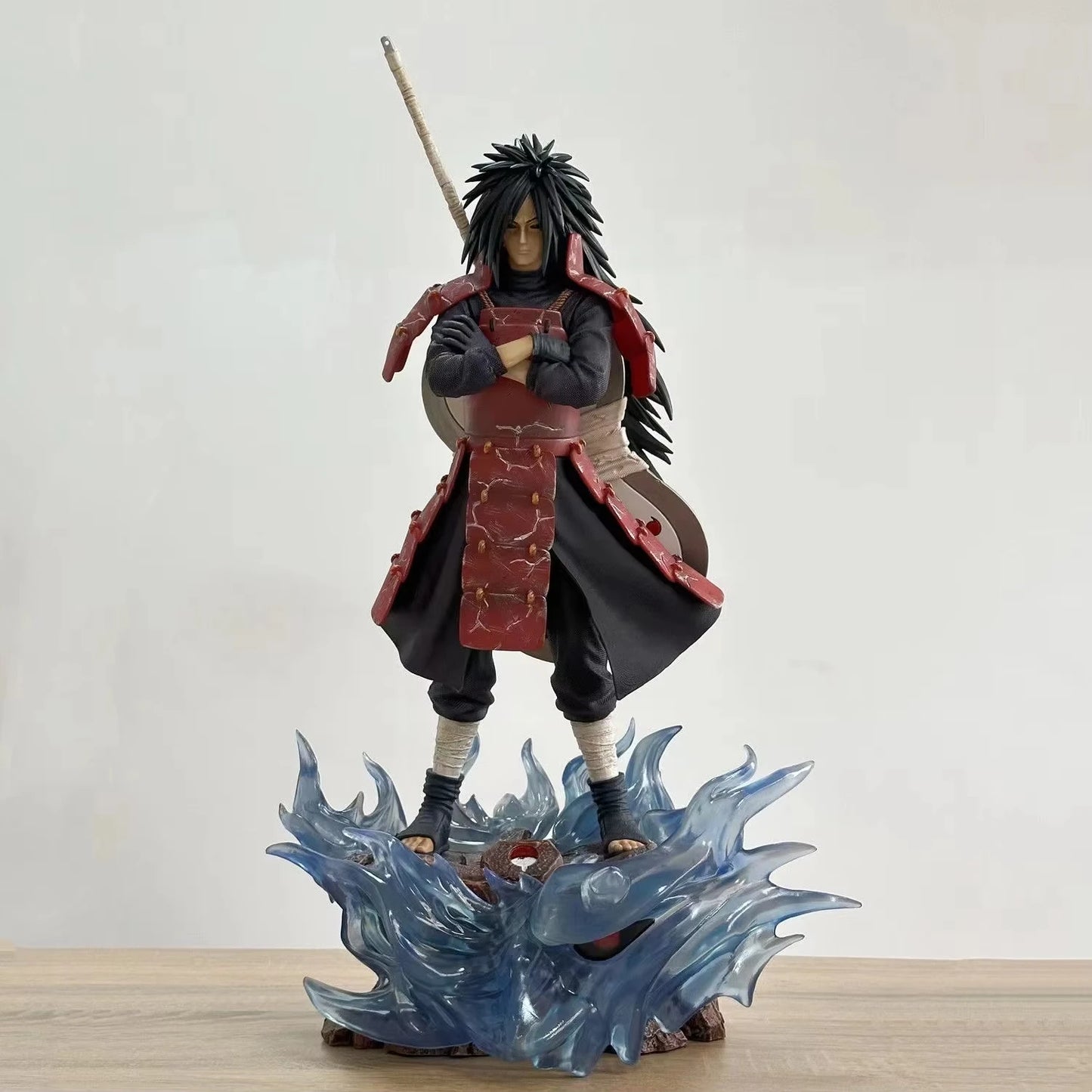 Uchiha Madara Figure Naruto Shippuuden GK Action Figurine PVC Manga Statue Collection Ornament Model Kid Christmas Toy Gift
