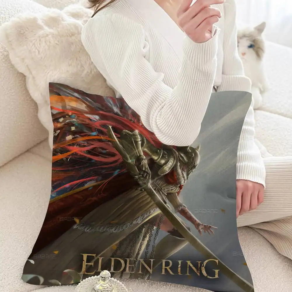 Elden Ring Pillow Cover For Bedroom Room And Living Room Sofa Decorative Cushion Cover