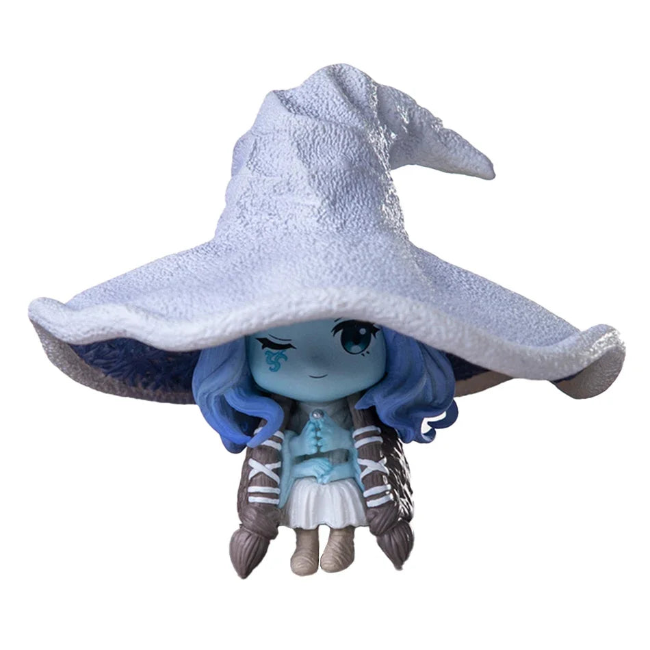Elden Ring Gaming Q Version Mini Ranni Melina Malenia The Half-Wolf  figures