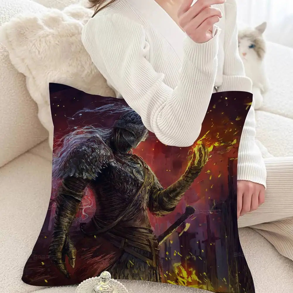 Elden Ring Pillow Cover For Bedroom Room And Living Room Sofa Decorative Cushion Cover