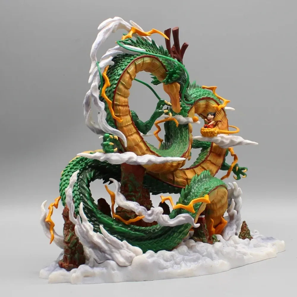 Dragon Ball Anime Figure Shenron Figure Goku And Shenron Figurin