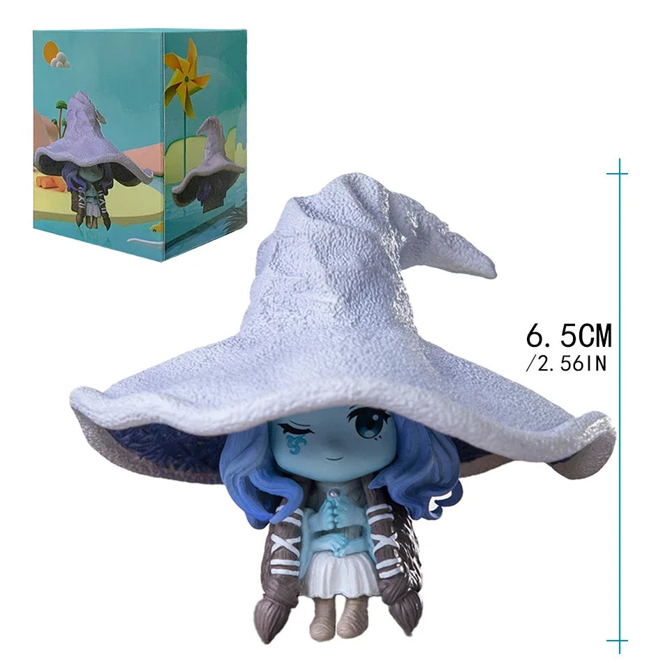 Elden Ring Gaming Q Version Mini Ranni Melina Malenia The Half-Wolf  figures