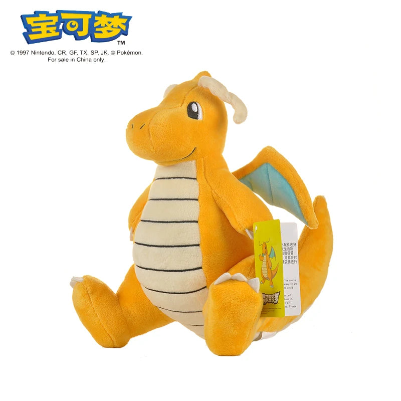 POKEMON Original Plush Toy Gengar Pikachu Kawaii Charizard Genuine Plush Doll Soft Cute Cartoon Piplup Toys for Kids Gift