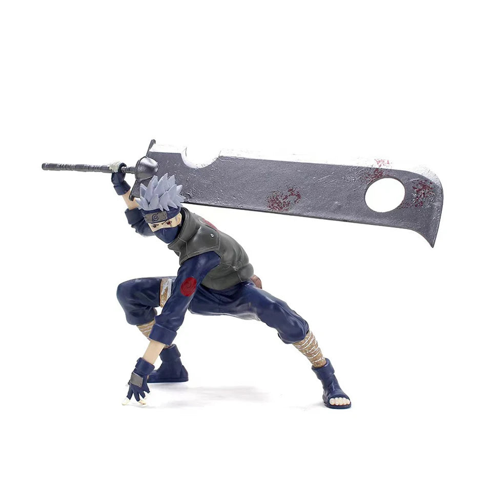 Anime Naruto Hatake Kakashi Figures NARUTO Accessories Action Figure Model Doll Cartoon Kids Children Toys Cool Birthday Gifts