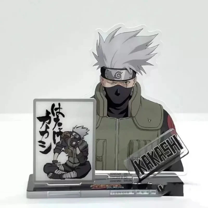 Naruto Acrylic Standing Plates Naruto Sasuke Kakashi Anime Peripheral Desktop Ornaments DIY Decoration Collectible Gift