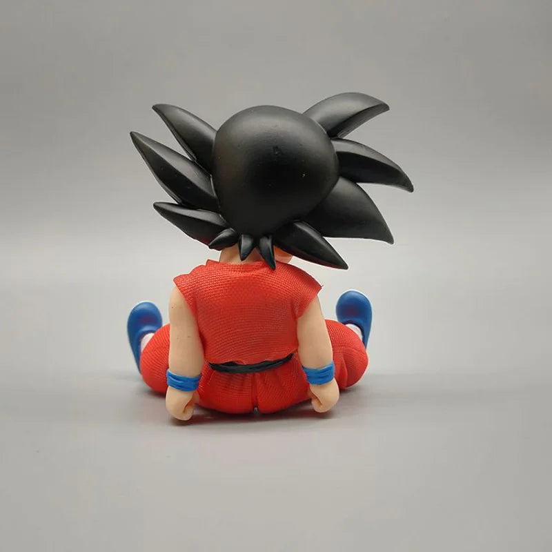Dragon Ball Sleeping Goku Handmade Model Decoration Dragon Ball Z Anime Figure Goku Boy Doll Toy Decoration Birthday Gift