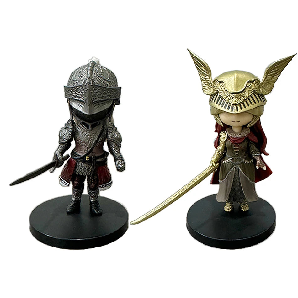 Elden Ring Gaming Q Version Mini Ranni Melina Malenia The Half-Wolf  figures