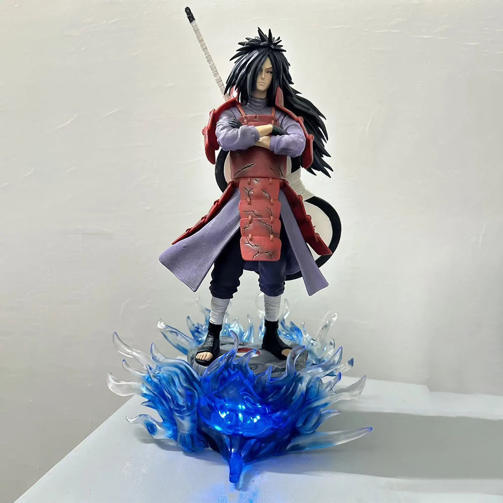 Uchiha Madara Figure Naruto Shippuuden GK Action Figurine PVC Manga Statue Collection Ornament Model Kid Christmas Toy Gift