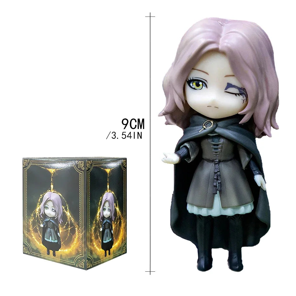 Elden Ring Gaming Q Version Mini Ranni Melina Malenia The Half-Wolf  figures