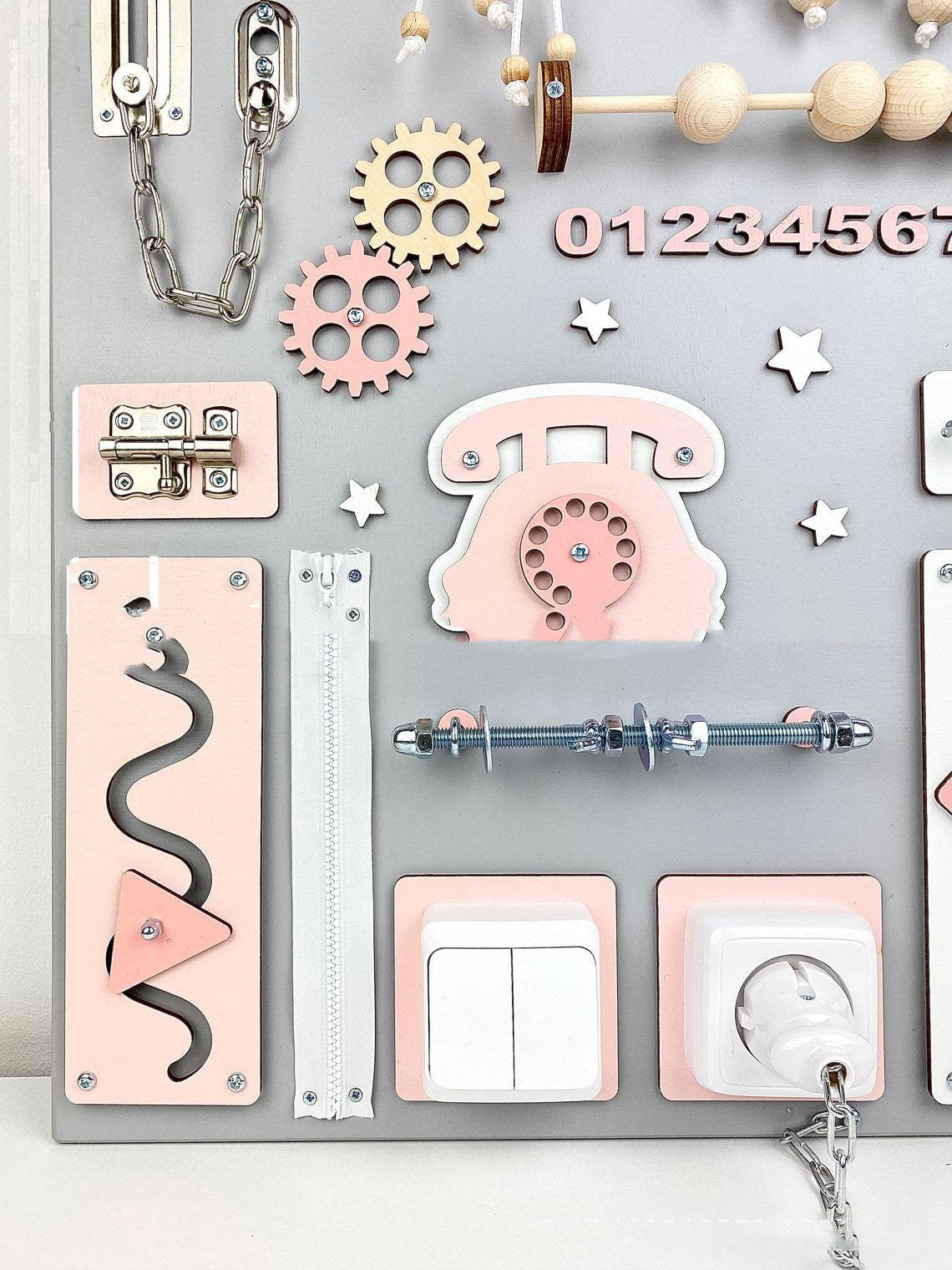 Busy Board Baby Unlock Toy Teaching Aid
